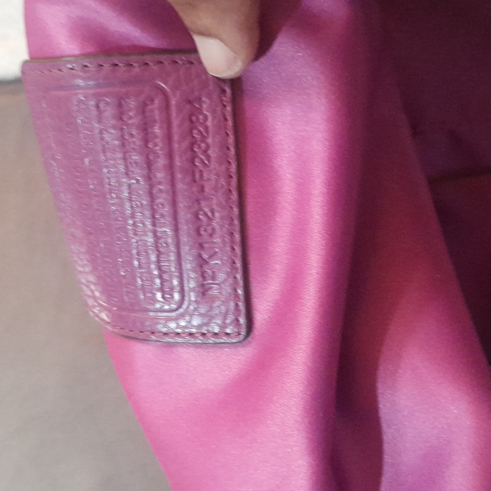 Coach Rich Purple Shoulder Bag - Picture 3 of 8